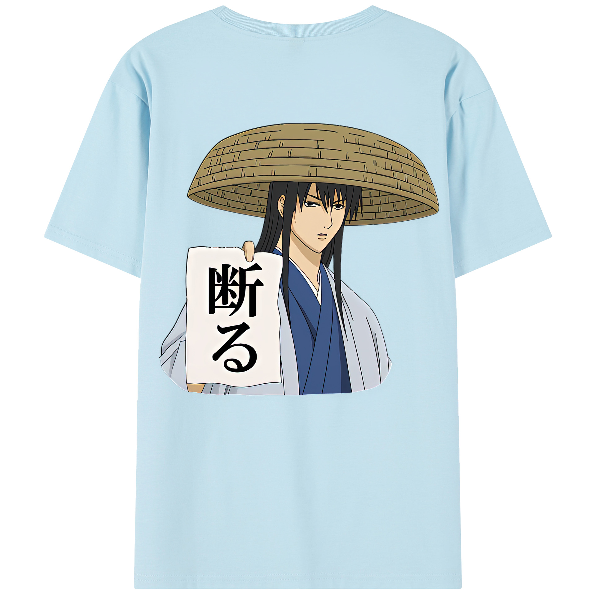 （画像用） ぎんたま 坂田銀時（さかたぎんとき） 神楽 志村新八（しむら しんぱち） GINTAMA Sakata Gintoki Kagura Shimura Shinpachi 綿100％半袖Tシャツ（背面プリント）